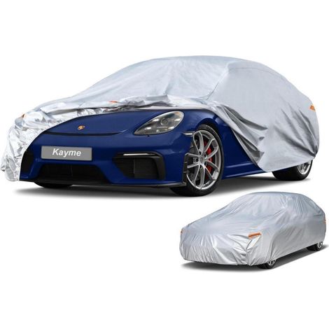 Autoabdeckung Coupé 420-450cm wasserdicht atmungsaktiv Sonnenschutz Staubschutz (1/5)