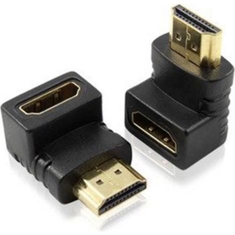 yLang Adaptateur HDMI coude - Male-Femelle - 90° (1/2)