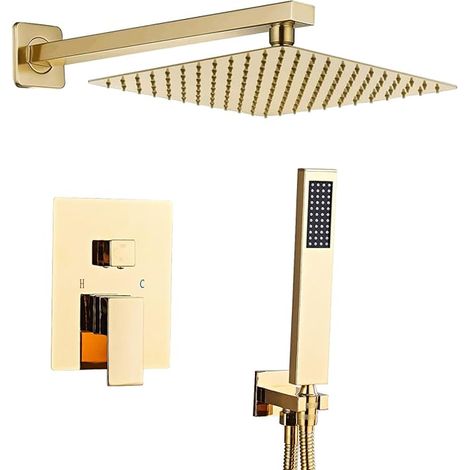 SaniteModar Douche Encastrée Mitigeur, Or Poli (1/5)
