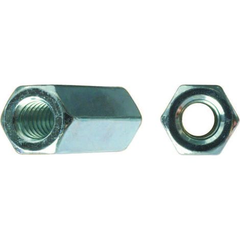 Manicotto Esagonale Di Giunzione Filettato Zincato - M 14 ø mm.21x30 - 25 pz