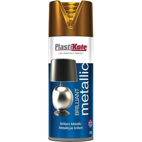PlastiKote Brilliant Metallic Spray Copper 400ml PKT162 (1/3)