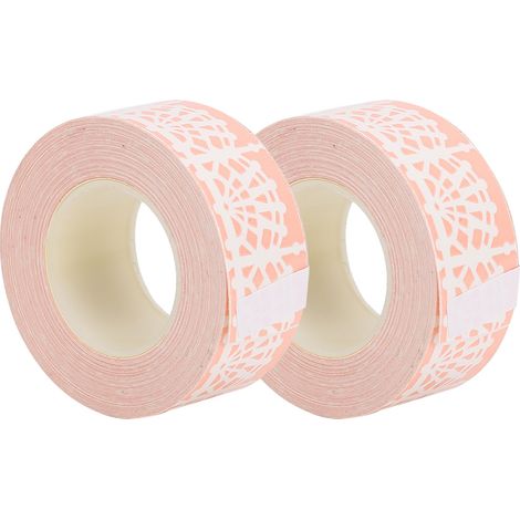 Lot de 2 rouleaux de ruban d'étiquettes pour étiqueteuse thermique KINGJIM TEPRA LR5C - Fournitures de bureau (EQT010)