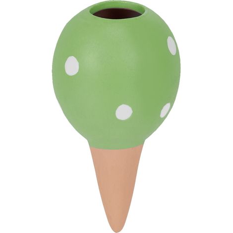 Set di 4 coni di irrigazione in terracotta decorativi per piante giardino automatico in argilla terracotta 130012605