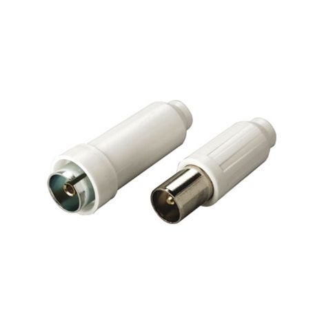 Tarjeta de TV Macho + Hembra 9,52 mm Blíster - Electraline