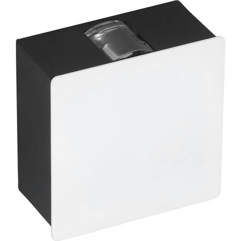 Wandleuchte Square Beam, Retro-Design, warmes Licht, 3 W, einseitige LED-Beleuchtung, AC 85–265 V, für Hotels, weißes Gehäuse (1/5)