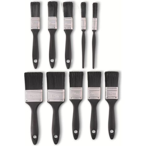 Ensemble de pinceaux KINZO, 10 pièces