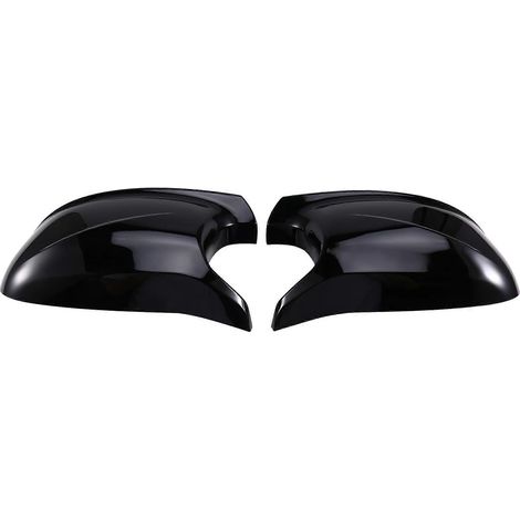 Funda de espejo interior para BMW X1 E84 X3 F25 (avant restylage, 2010-2013), negro brillante (1/5)