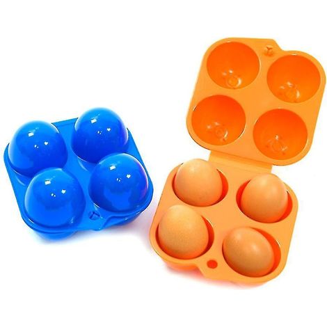 Boîte à œufs portable pour cuisine, en plastique, pour ranger les œufs. (1/5)