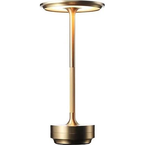 Lampe de table LED rechargeable sans fil,intensité variable en continu, lampe de table d'extérieur (1/5)