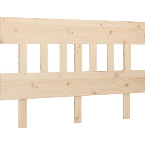 Maison Exclusive - Kopfteil 203,5x3x81 cm Massivholz Kiefer (1/5)