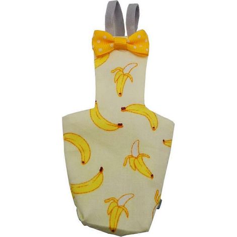 Couche-culotte pour perroquet, combinaison de vol, vêtements pour pigeons de taille moyenne à grande - M-Banana (1/5)