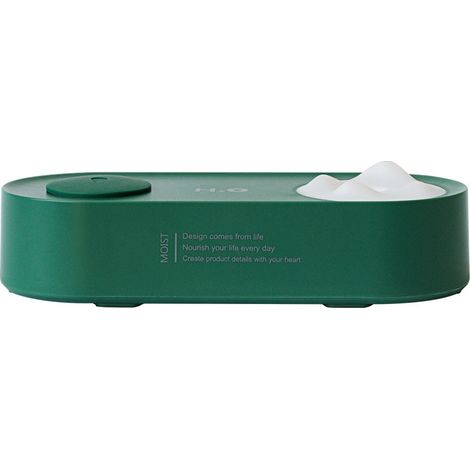 Diffuseur d'huiles essentielles, chargement USB, mini-humidificateur portable pour voiture et maison, bouteille d'eau, vaporisateur hydratant, vert (1/5)
