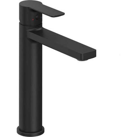 Ravak Solar - Grifo de lavabo, negro X070489 (1/2)
