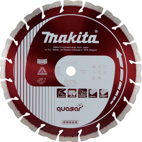 B-13459 Disque diamant 300 mm, Quasar Stealth, 3DDG, sec et humide (1/3)