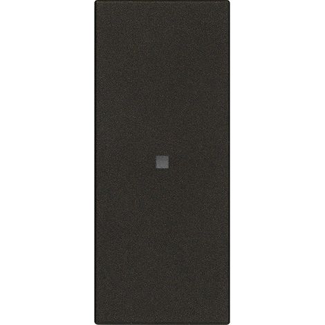 Tasto 1M Assiale Nero Illuminabile ( VIMAR cod. 31000A.G )