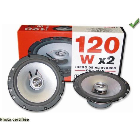 Haut-parleur univeresels D165mm 2 Voies 4ohms