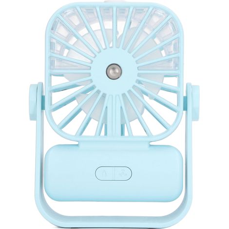 Ventilateur de bureau USB puissant, silencieux et à ventilation réglable, mini ventilateur portable pour la maison et le bureau. (1/5)