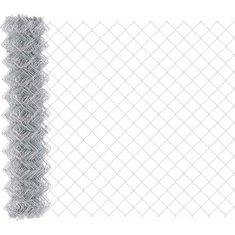 Maison Exclusive - Kettenzaun Silber