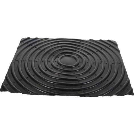 Coussin de Ponte pour Poules en Silicone Noir, Réutilisable, Lavable et Antidérapant, pour Nichoir et Poulailler, Facile à Nettoyer (1/5)