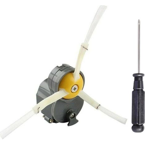 Brosse laterale d'origine Roomba 500 à 900 pour Aspirateur robot IROBOT ROOMBA, ROOMBA SERIE 500, ROOMBA SERIE 600, ROOMBA SERIE 700, ROOMBA SERIE 800, ROOMBA SERIE 900 (1/2)