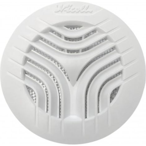 Rejilla de ventilación redonda simple para tubo de PVC D.100