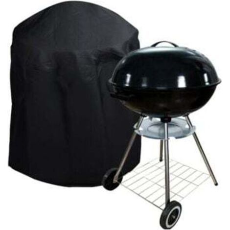 Housse de barbecue Oxford imperméable, coupe-vent, résistante aux UV et résistante aux déchirures, ronde 27,5 x 27,5 cm (1/3)