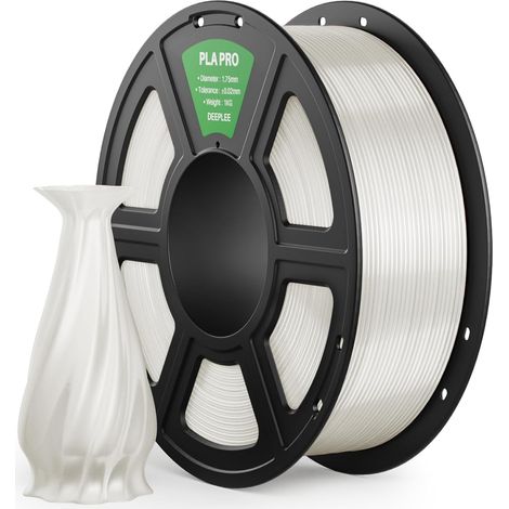 Filament PLA Pro 1.75mm Translucide 1kg Bobine PLA Filament pour Imprimantes 3D FDM, Haute Précision +/- 0,02mm, Haute Résistance, Facile à Imprimer (1/5)