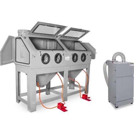Cabine de sablage 880 L pro avec aspiration cyclonique externe MW Tools CAT880FC (1/5)