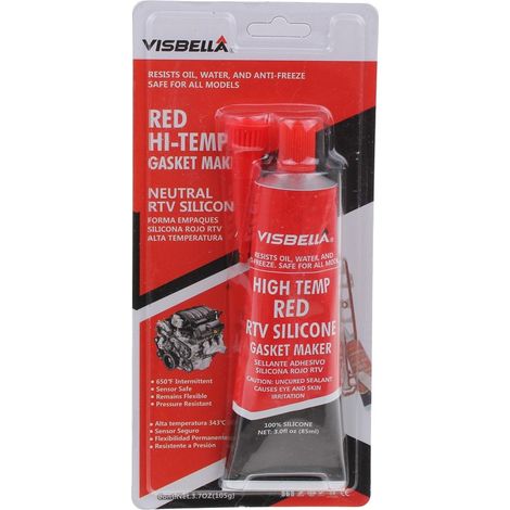 Universeel - silicone haute temp. Rouge - - 6972983861906