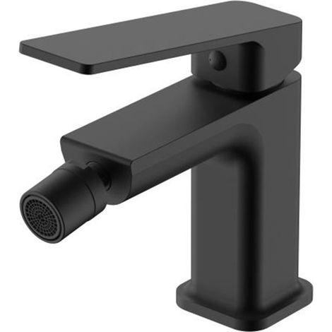 Kibath Grifo de Bidet monomando ATI acabado NEGRO mate fabricado en latón (1/2)
