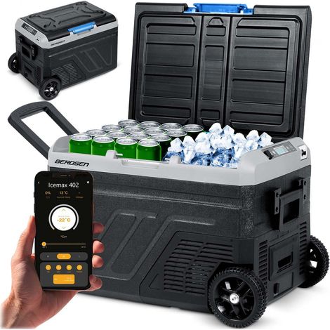 Refrigerateur touristique a compresseur icemax 402 berdsen 40 litres - noir (1/5)