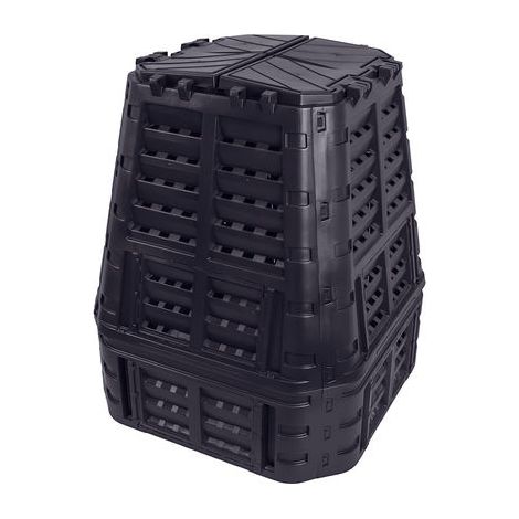 Compostador de 740 litros Negro