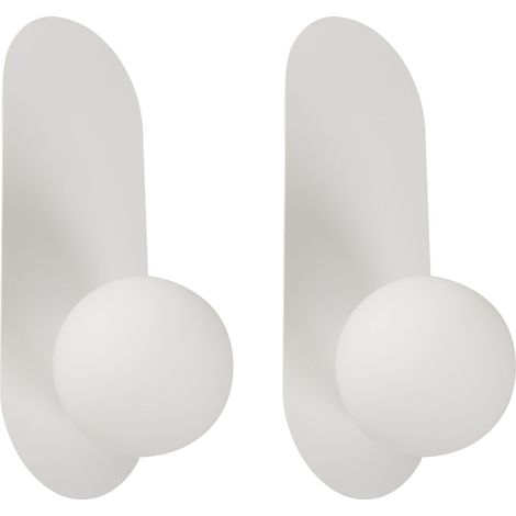 Wandlampe 2er Set LEISI Weiß