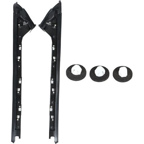 Jeffergarden Paire de pare-brise avant A Pilier Moulure intérieure 926-451 Remplacement gauche droite pour Ford Explorer 2011-2019