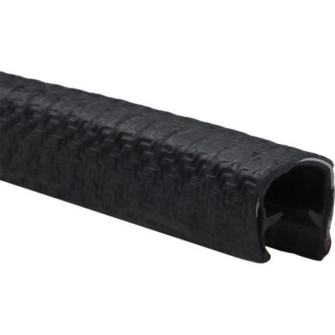 Profilé de serrage noir - PVC - 9 à 12 mm - Par mètre linéaire (1/2)