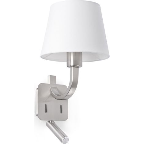 ESSENTIAL, Applique con Lettore LED per Interni, Faro Barcelona (1/2)