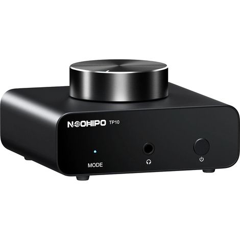 Plattenspieler-Vorverstärker, RCA- und 3,5-mm-Ausgänge, Frequenzgang 20Hz - 20KHz, Dynamikbereich ≥82dB, Verstärkung 45dB, Verzerrung 0,015% (1/5)