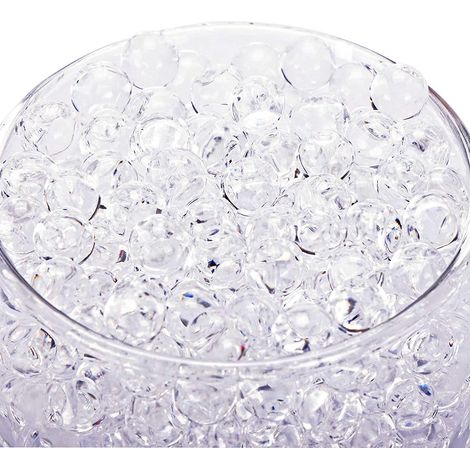 Perles d'eau, 3000 pièces, perles de remplissage pour vase, perles de gel d'eau, perles de cristal en croissance, décoration de centre de table de mariage (1/5)