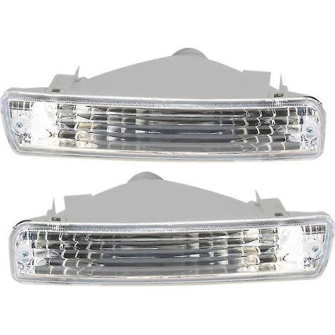 2 feux clignotants avant pour pare-chocs de voiture Land Cruiser série 80 (1991-1998) LC80 FJ80 FZJ80 HDJ80 H (1/5)