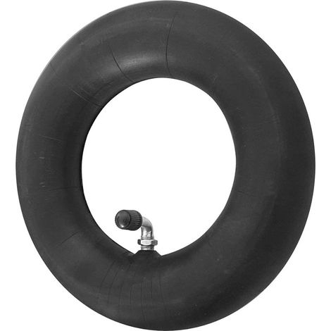 Chambre à air 10x2 (250x50) valve coudée Schrader 90/90° – Étanchéité optimisée – Pour chariot, brouette, tondeuse, scooter, quad (1/2)
