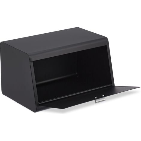 Panera retro diseño práctico cocina 20,5 x 34,5 x 23,5 cm de acero inoxidable plateado 130014202 (1/3)