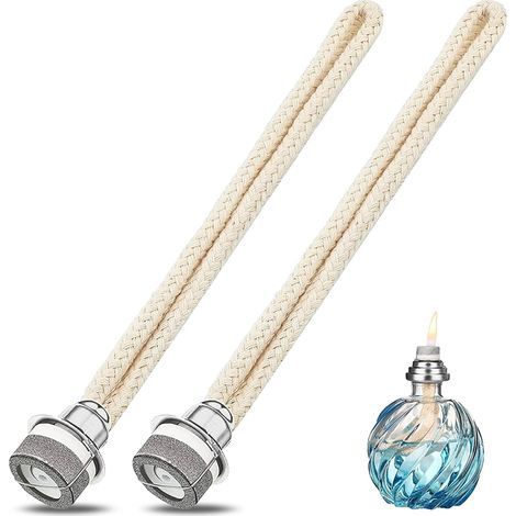 2-piece Wick scented lamp with catalytic burner - Replacement Wick for fragrance lamps,  catalytic lamp accessory for aromatherapy and Wick lamps (1/5)