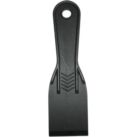 Couteau à mastic en plastique, outil à enduire noir, spatule confortable, outil flexible pour rayer la peinture lors de projets de bricolage-2inch