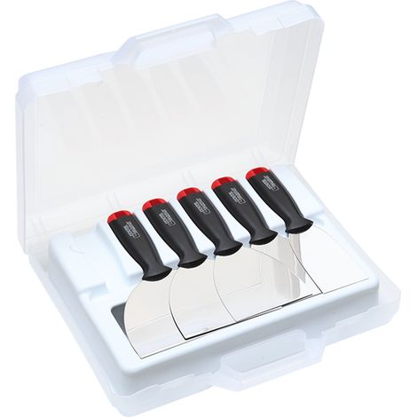 Koffer mit 5 Spachteln für Trockenbauer - OUTIL PARFAIT 80238