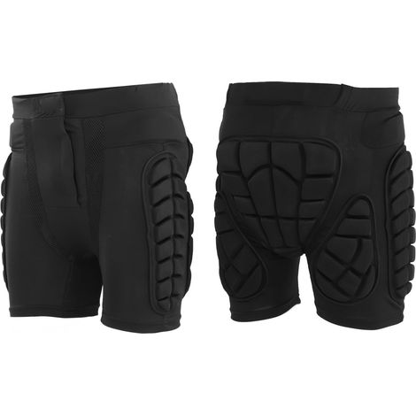 Short de sport rembourré et ajustable en coton, polyester et EVA, adapté au ski et au patinage sur glace, taille XXXL. (1/5)
