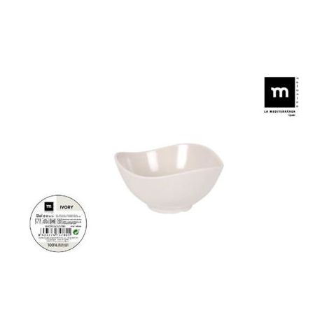 BOL MELAMINA IVORY 12CM LA MEDITERRANEA