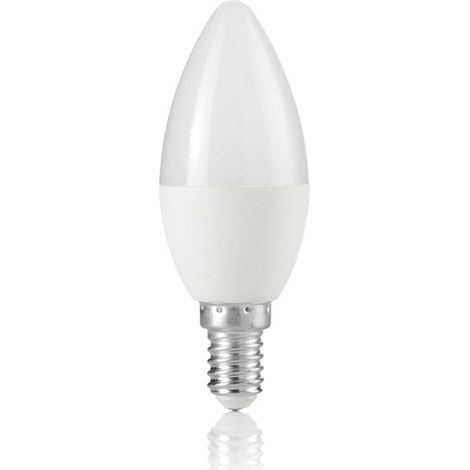 10 Lampadine Led Ovale E14 7 Watt 3000 K 560 Lm Bianca