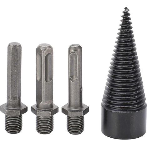 32-mm-Holzbohrer mit Körner und Schraubenkopf, 3-Schaft aus HSS-Stahl für Elektrohammer