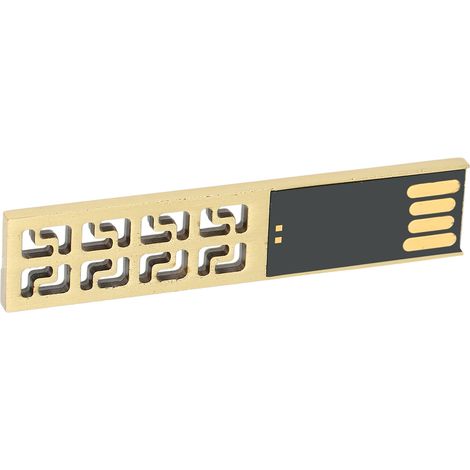 Clé USB 2.0 16-128 Go, portable, en métal et étanche, pour ordinateur portable, téléviseur et haut-parleurs (32 Go). (1/5)