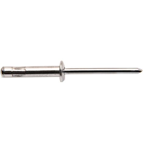 500 Rivets Aveugles Multiserrage Tête Ronde GOMULTI TRS 3.2 x 8 mm - Aluminium/Acier - D-Work (1/3)
